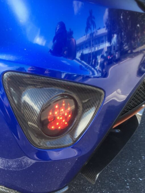 Veloster turbo CF rear reflector bezel - Image 2