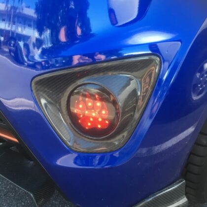 Veloster turbo CF rear reflector bezel