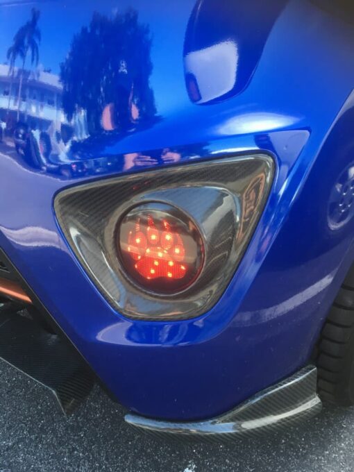 Veloster turbo CF rear reflector bezel