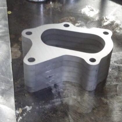 13' Gen Coupe O2 housing flange