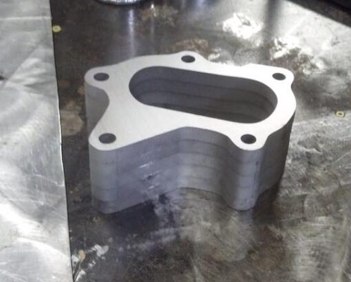 13' Gen Coupe O2 housing flange