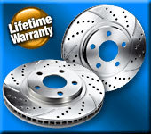 2013-2015 Subaru BRZ/Scion FRS Crossdrilled and Slotted Brake Rotors