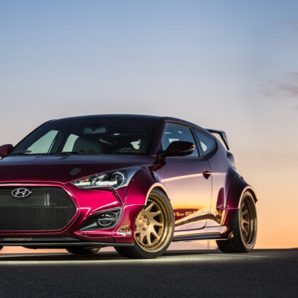 Original Lightner Motorsports Hyundai Veloster Wide body flares (LHD only)