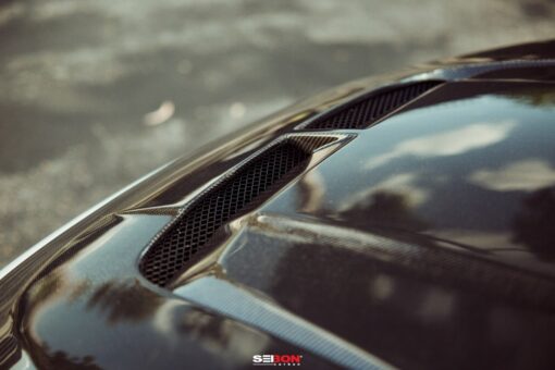 VT-STYLE CARBON FIBER HOOD FOR 2019+ HYUNDAI VELOSTER - Image 2