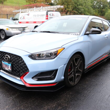 Aerotekk Front Track Splitter for 19+ Veloster (N/A, Turbo, N)