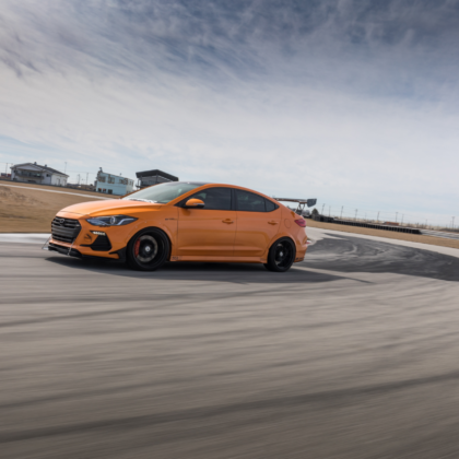 Aerotekk Front Track Splitter for 17+ Elantra sport