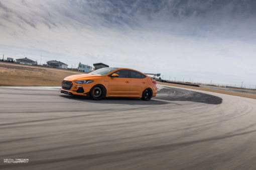 Aerotekk Front Track Splitter for 17+ Elantra sport