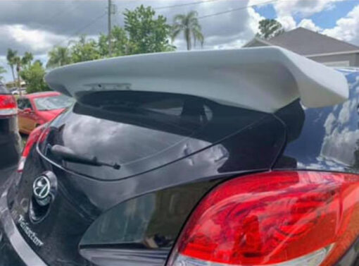 Veloster Turbo one piece Sequence style spoiler - Image 2