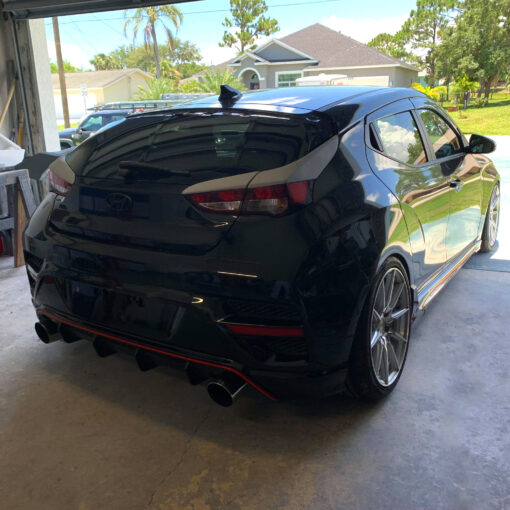845 Motorsports Gen 2 veloster IAD Tail light covers - Image 2